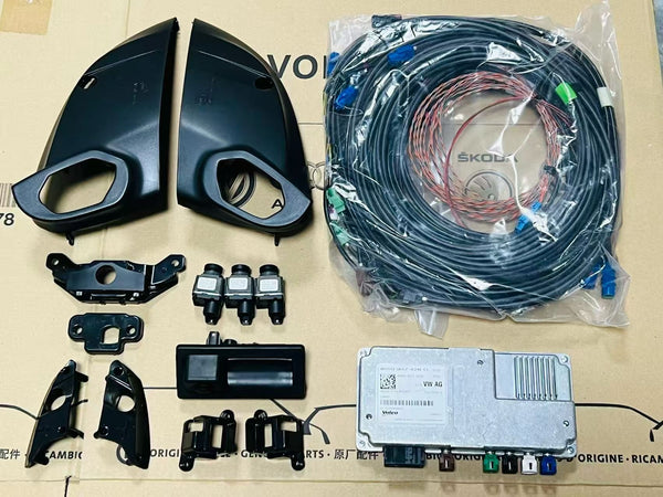 Audi A4 B9 8W B9.5 Original 360 Environment Rear Viewer Camera Genuine Area View Retrofit 360 Degree Camera