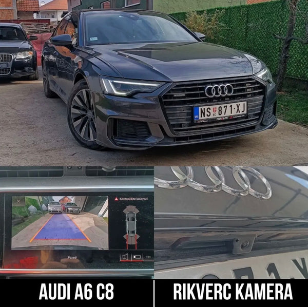 MIB 3 Audi A6 C8 High Line Rear View Camera Kit OEM 8W8827556E