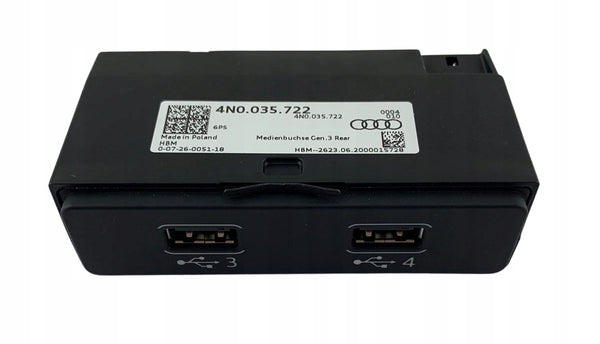 Audi 4N0 035 722 USB Port 89A 035 736 Type-C Socket Plug Input Connection 8Y0035736 4N1 035 736 4N0 035 736 A