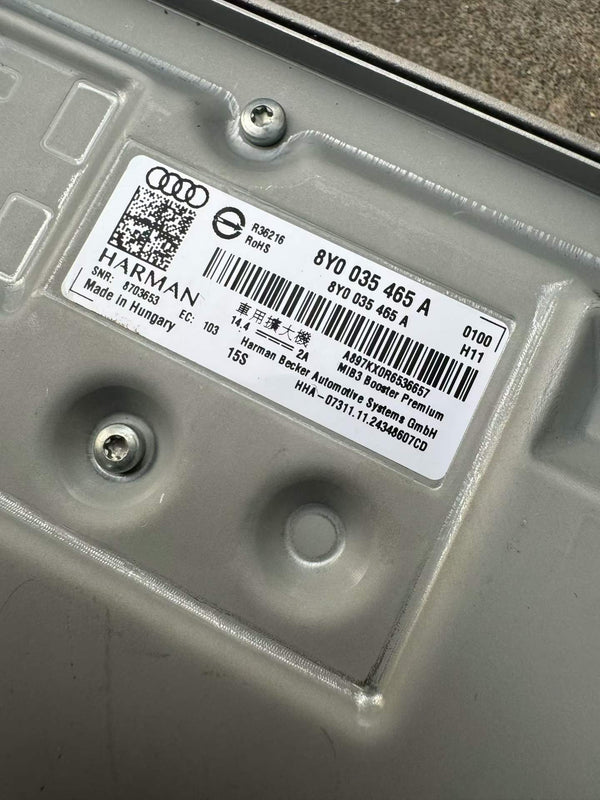 8Y0 035 465 A Genuine Audi Audio Radio System Harman Amplifier 8Y0035465A