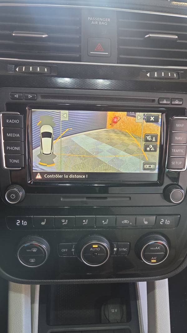 RGB Rear Low Camera KIT Retrofit FOR VW Tiguan Skoda Yeti Seat Alhambra 2011 VW Sharan 7N0 Golf 6 Variant Passat B7 Variant Touran