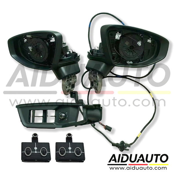 Audi A3 8Y Electric folding exterior mirror Complete Retrofit Set KIT
