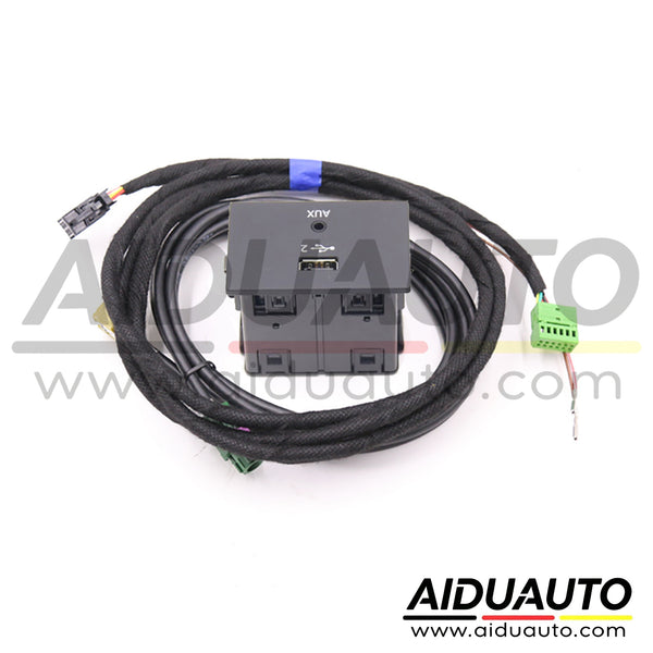 Audi 8V0035708 Q2 A3 8V MIB 2 CarPlay USB AMI Port Socket Switch Button 81A 035 726