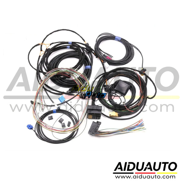 Audi A4 B8 A5 B8 Q5 8R Update UPGRADE install MMI System Wire cable Harness & GPS ANTENNA & MiC
