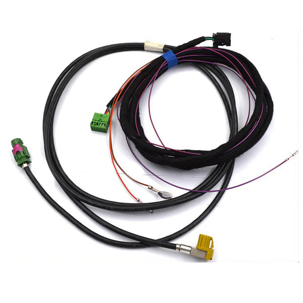 Audi A4 B9 / Q5 FY / A5 F5 / Q7 4M Apple Carplay Android Auto USB Plug Audi Music Interface 8 PIN Retrofit Wiring Harness