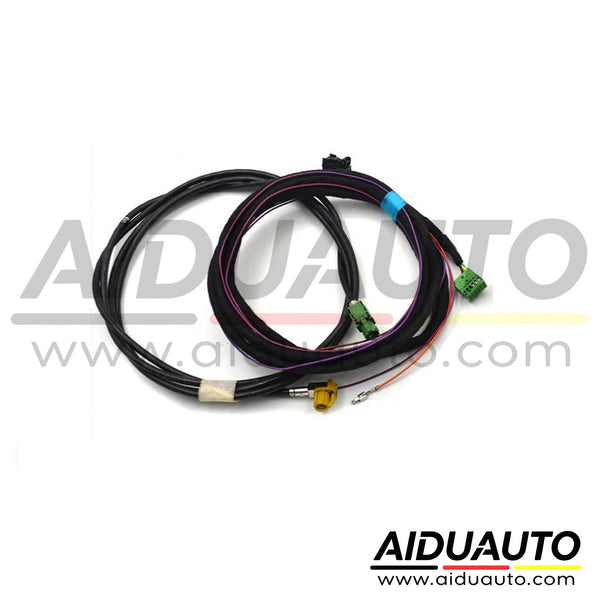 Audi A4 B9 / Q5 FY / A5 F5 / Q7 4M Apple Carplay Android Auto USB Plug Audi Music Interface 8 PIN Retrofit Wiring Harness