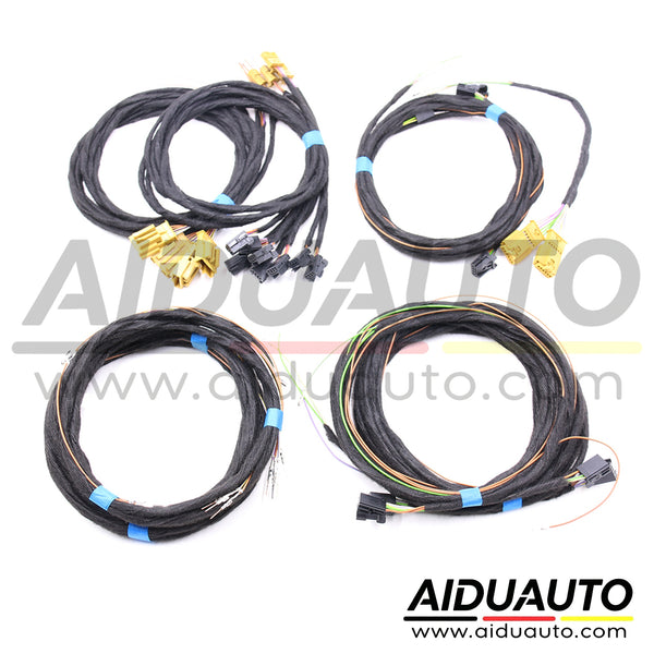 Audi A4 B9 32 Colors Interior Door Dash Multicolor Environment Atmosphere Light Cable Wiring Harness