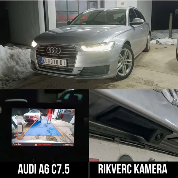 Audi A6 C7 4G0 High Line Rear View Camera Kit OEM 4S0827556A
