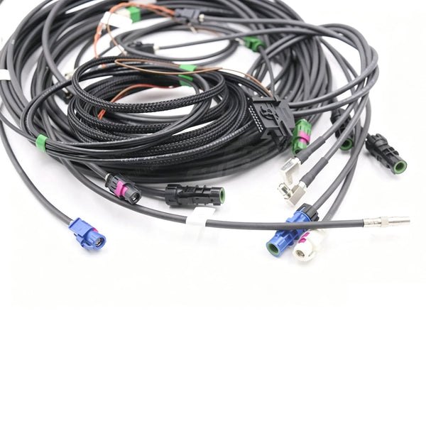Audi A6 C7 A7 A8 360 Panoramic Environment Rear Viewer Camera Harness Cable Wiring