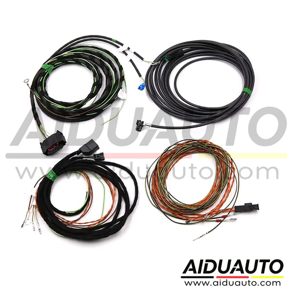 Audi A6 C7 Lane Assist Lane Keeping System  traffic sign recognition Front Camera Wiring Cable Harness Audi A6 4G A7 4G