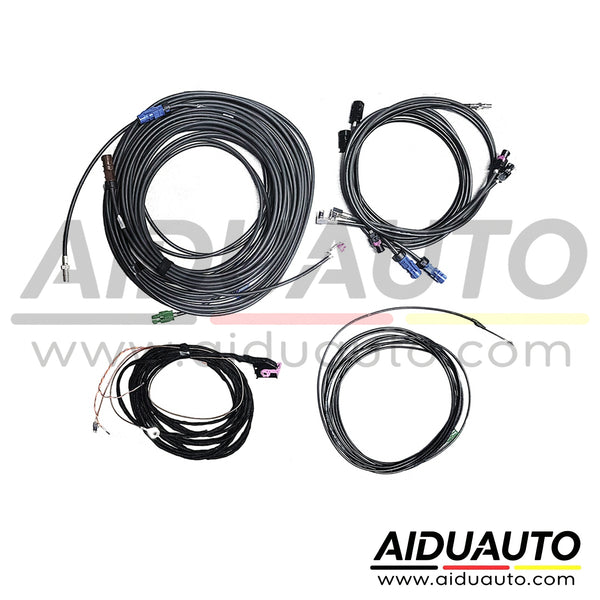 Audi A6 C7 Facelift 360 Panoramic Environment Rear Viewer Camera Harness Cable Wiring