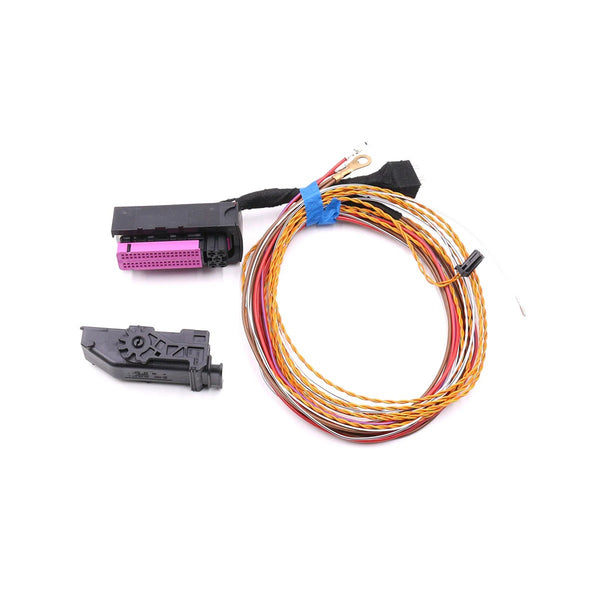 Audi A6 C8 A8 D5 Q7 4M Facelift Q8 Touareg CR 360 Panoramic Environment Rear Viewer Camera Harness Cable Wiring
