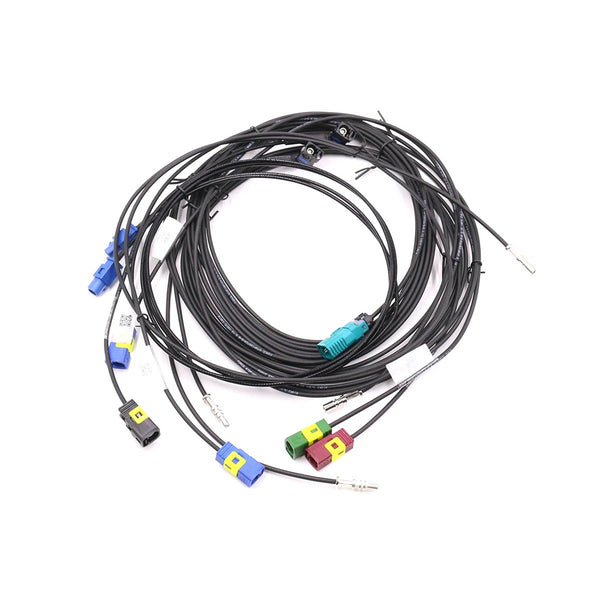 Audi A6 C8 A8 D5 Q7 4M Facelift Q8 Touareg CR 360 Panoramic Environment Rear Viewer Camera Harness Cable Wiring