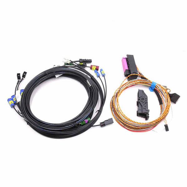 Porsche Cayenne 9Y0 E3 360 Panoramic Environment Rear Viewer Camera Harness Cable Wiring