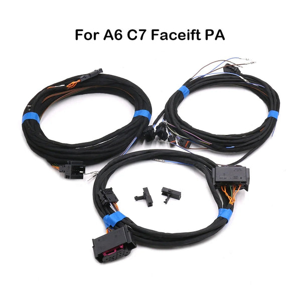 Audi A3 A4 A5 B9 8W Q2 Q3 Q4 Q5 Q7 4M Q8 A6 A7 C7 C8 TT Blind Spot Lane Change Side Assist Wire Cable Harness
