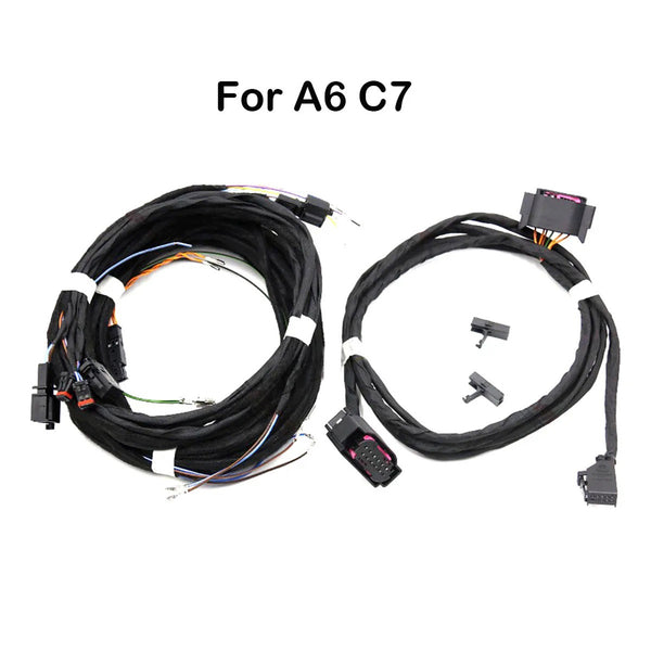 Audi A3 A4 A5 B9 8W Q2 Q3 Q4 Q5 Q7 4M Q8 A6 A7 C7 C8 TT Blind Spot Lane Change Side Assist Wire Cable Harness