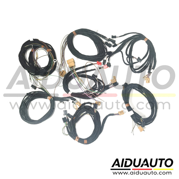 Audi A6 A7 C8 Interior Door Dash Multicolor Environment Atmosphere Light Cable Wiring Harness