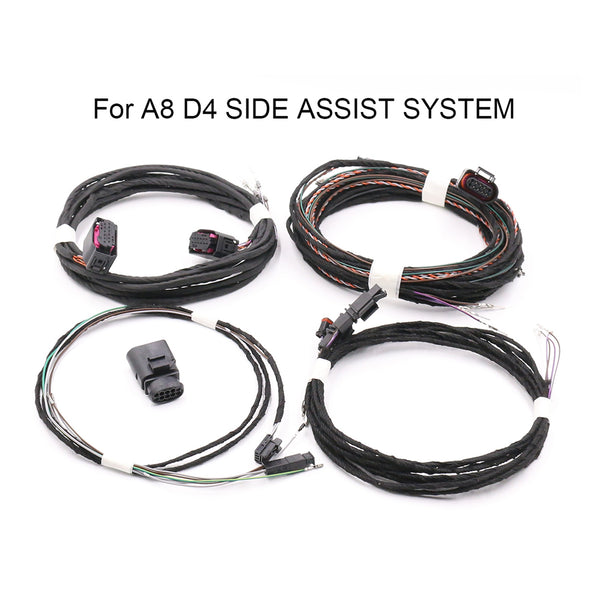 Audi A3 A4 A5 B9 8W Q2 Q3 Q4 Q5 Q7 4M Q8 A6 A7 C7 C8 TT Blind Spot Lane Change Side Assist Wire Cable Harness