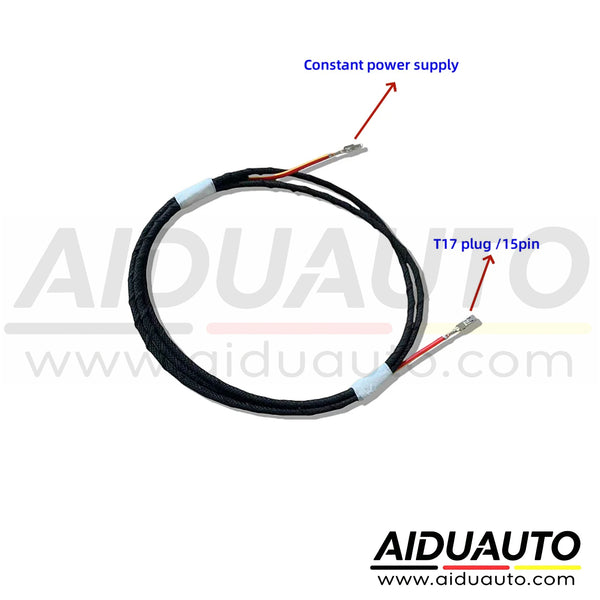For Audi A4 A5 A6 A7 Q7 Q5 Q8 etron upgrade Wiring Harness Steering Wheel Heating System