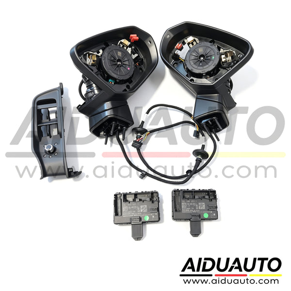 Audi Q2 GA Electric folding exterior mirror Complete Retrofit Set KIT