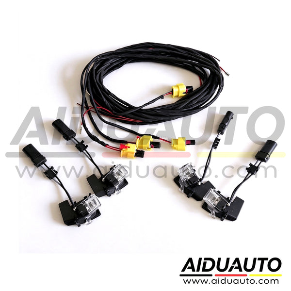 Audi A6L C8 Exterior Door Handle LED Light Wiring Harness Kit