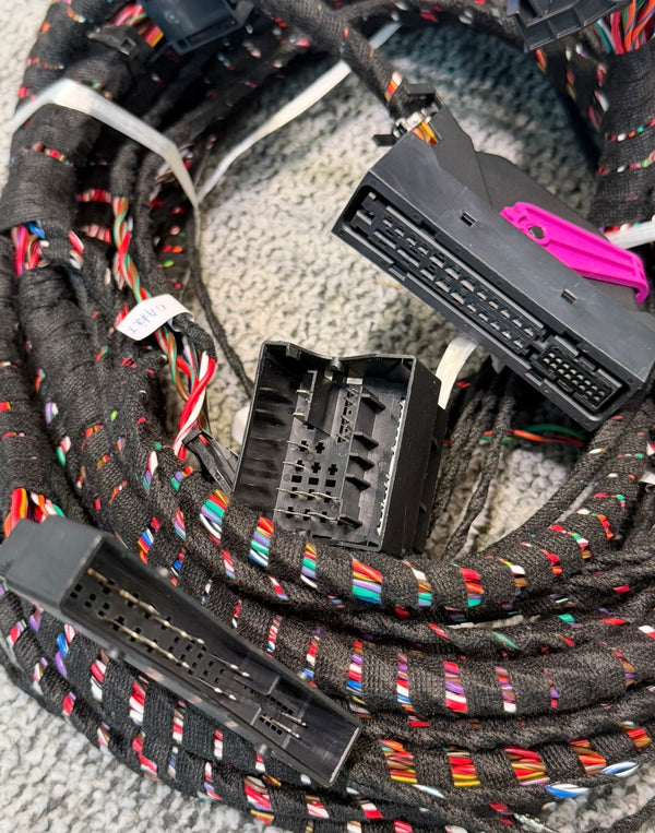 Audi Q7 4M B&O Bang & Olufsen 8RF upgrade to 9VS plug&play Wiring Harness Cable Loom