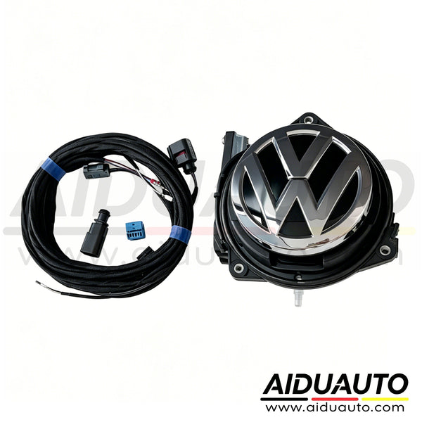 VW Passat B8 8.5 Low Line Flip Badge Logo Emblem Rear View Camera Badge Kit OEM 3G0827469