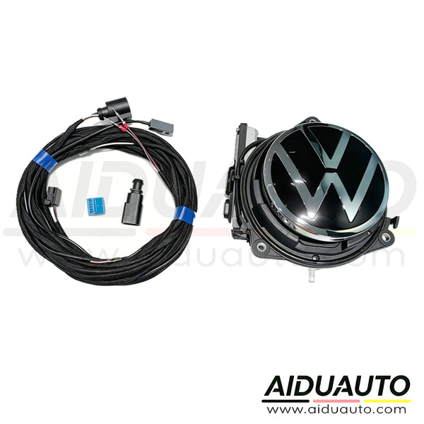 VW POLO AW Low Line Flip Badge Logo Emblem Rear View Camera Kit