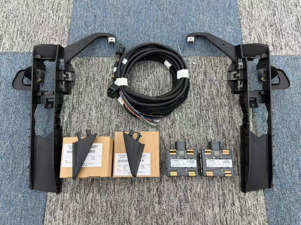 Porsche 718 Cayman Boxster Lane Change Side Assist System Blind Spot Assist Set Update Kit