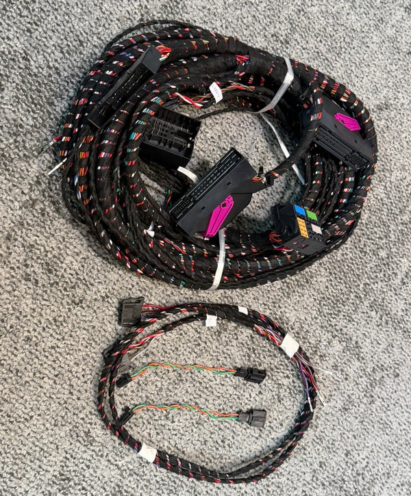 Audi Q7 4M B&O Bang & Olufsen 8RF upgrade to 9VS plug&play Wiring Harness Cable Loom