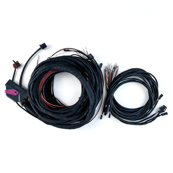 Porsche Cayenne 9Y0 E3 BOSE Speakers Media System Upgrade Wiring Harness Cable Burmester Audio Plug & Play / No Cutting Wires