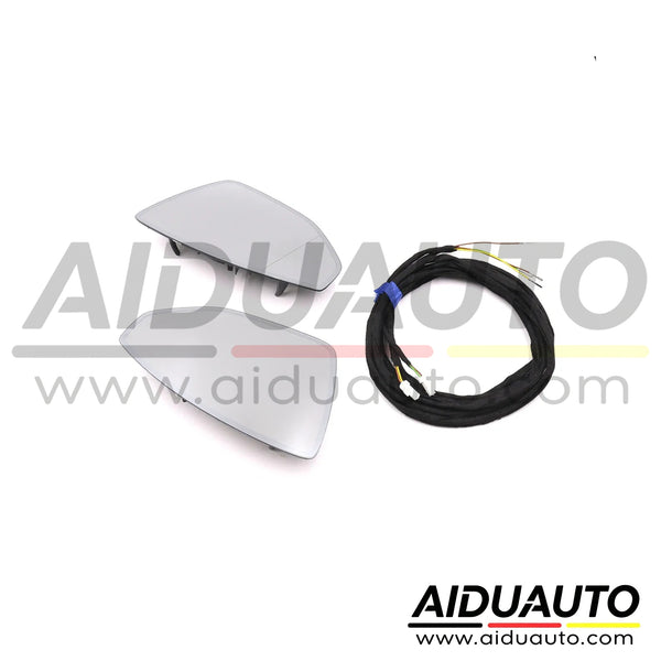 Audi A6 C8 Auto Antiglare Anti-glare Dimming Outside Rear View Side Mirror Glass