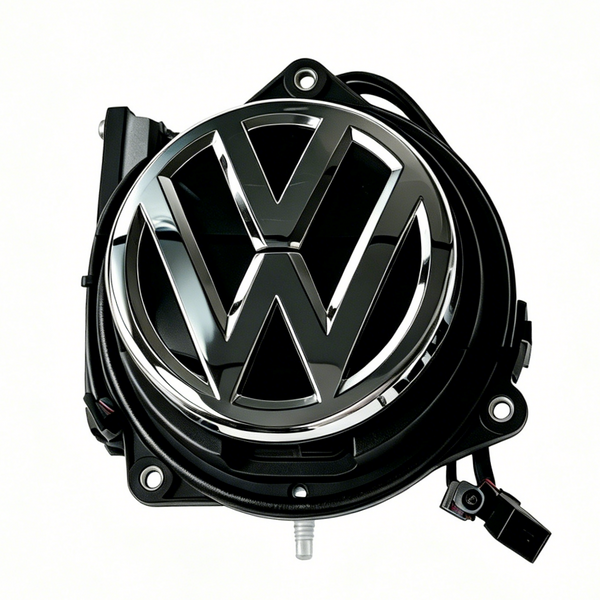 VW Golf MK7 7.5 High Line Flip Badge Logo Emblem Rear View Camera Kit OEM 5G0827469E