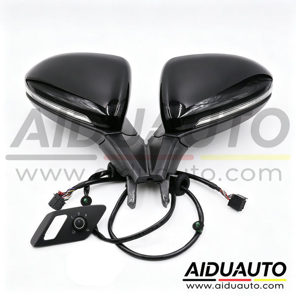 GOLF 7 MK7 7.5 Electric folding exterior mirror Complete Retrofit Set KIT