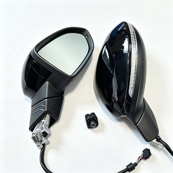 GOLF 8 MK8 Electric folding exterior mirror Complete Retrofit Set KIT