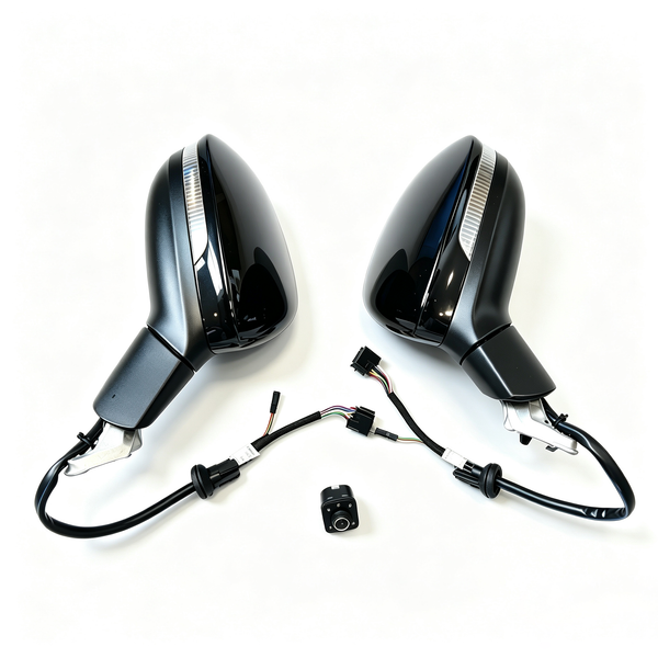 GOLF 8 MK8 Electric folding exterior mirror Complete Retrofit Set KIT