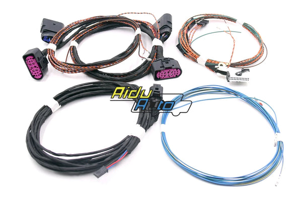 VW Golf 6 7 8 Tiguan MK2 Jetta MK6 T-ROC Passat B7 B8 CC Xenon Headlight Auto Leveling Range Headlight Cornering AFS FCM 338 Wire/cable/Harness Xenon Lamp LED Light