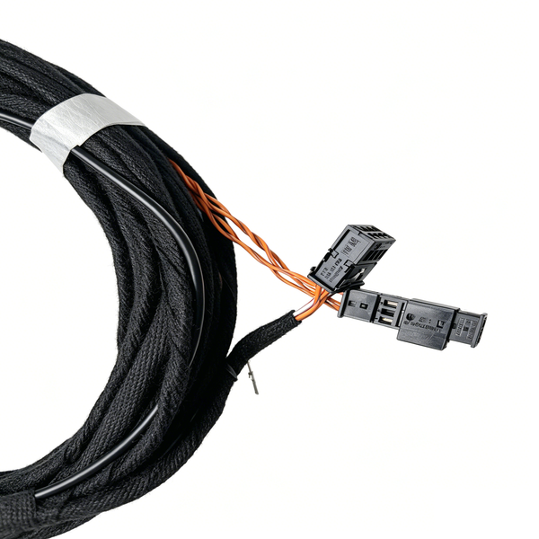 VW Passat B8 Golf 7 T-ROC Polo AW Arteon High Line Flip Rear View Reversing Camera Cable Wiring Harness