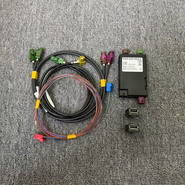 5G0035953C VW USB 1 TO 2 HUB CONTROL UNIT 5G0 035 953 C OEM