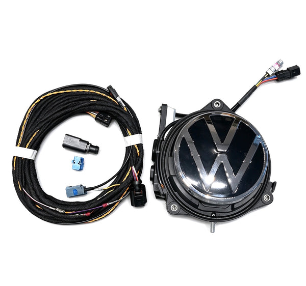 VW Golf MK7 7.5 High Line Flip Badge Logo Emblem Rear View Camera Kit OEM 5G0 827 469 E 5G0827469E