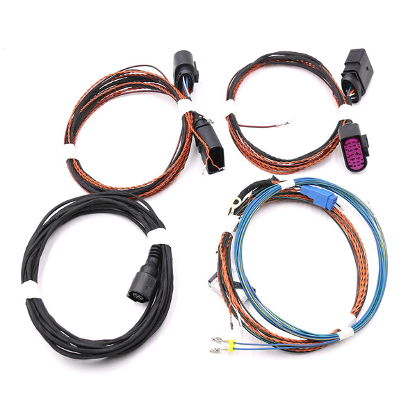 VW Golf 6 7 8 Tiguan MK2 Jetta MK6 T-ROC Passat B7 B8 CC Xenon Headlight Auto Leveling Range Headlight Cornering AFS FCM 338 Wire/cable/Harness Xenon Lamp LED Light