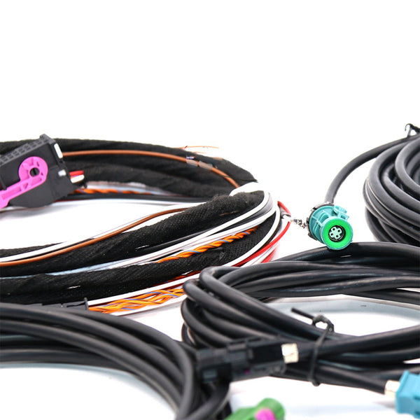 VW Skoda Seat Tiguan MK2 Passat B8 Arteon Kodiaq MQB Platform 360 Panoramic Environment Rear Viewer Camera Harness Cable Wiring