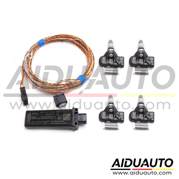 VW MQB GOLF 7 MK7 Tiguan MK2 Passat B8 Touran 5T Seat TMPS 2 TPMS Retrofit Tire Pressure System Module 5Q0 907 273