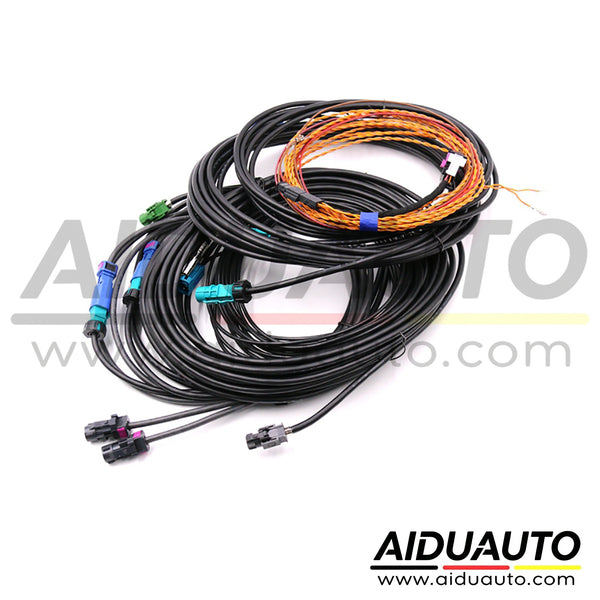 Porsche Macan 95B 360 Panoramic Environment Rear Viewer Camera Harness Cable Wiring