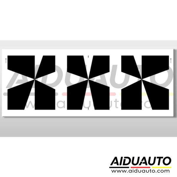 ADAS Mercedes Rear Camera & Front Lane Keeping Camera Calibration Board Mat Cloth