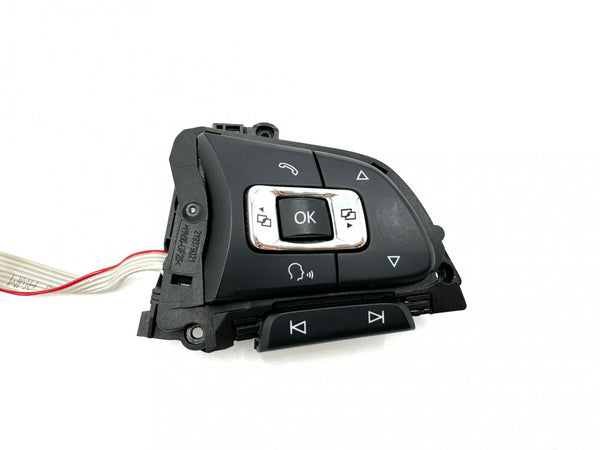 OEM 5G0959442R Multifunction button set for steering wheel satin black/white VW 5G0 959 442 R