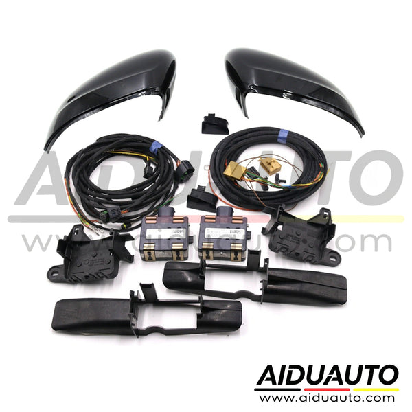 VW Passat B8 Lane Change Side Assist System Blind Spot Assist Set Update Kit 3Q0 907 566 F 3Q0 907 590 F