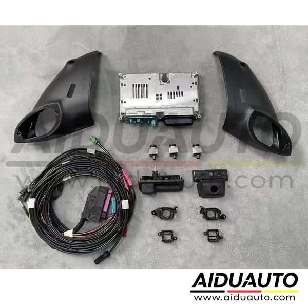 Porsche Cayenne 9Y0 E3 Original 360 Environment Rear Viewer Camera Genuine Area View Retrofit 360 Degree Camera