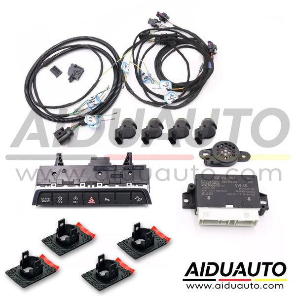 Audi Q3 F3 -2019 MY 4K -8K Front Parking OPS System 5QA919294B/C/G Retrofit KIT