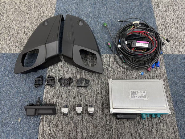 Audi Q7 4M Facelift Original 360 Environment Rear Viewer Camera Genuine Area View Retrofit 360 Degree Camera